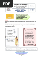 Rimas Clases de Rimas Julio 26 - 27 Grado 3°