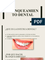 Blanqueamiento Dental