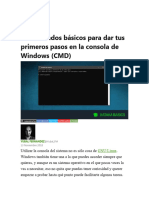 33 Comandos Básicos para Dar Tus Primeros Pasos en La Consola de Windows