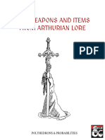 179891-Nine Weapons and Items From Arthurian Lore