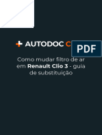 Como Mudar Filtro de Ar em Renault Clio 3 - Guia de Substituição