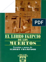 El Libro Egipcio de Los Muertos - Albert Champdor