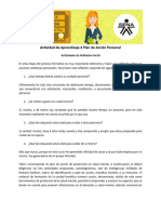 Actividad de Aprendizaje 4 Plan de Acción Personal