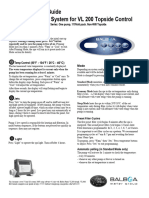 Spa Quick Start Guide Balboa VS/GS100 System For VL 200 Topside Control
