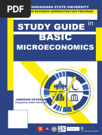 BAC 102 - Basic Microeconomics Study Guide