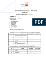 Exp - 7 GR - 1 Materials - Lab