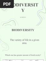 Biodiversity (Module 6)