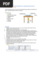 Chemistry Practical Assesment