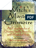 Witchs Master Grimoire An Encyclopaedia of Charms Spells Formulas and Magical Rites Original Retailnbsped 1564144828 978 1564144829