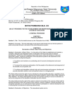 Batas Pambansa Blg. 232 & Ra 10931 Report - Ana Mae Sayson