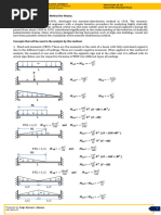 STUDY GUIDE 5.3 - MOMENT DISTRIBUTION METHOD (Beams)