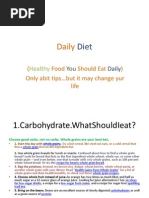 Daily: (Food Should Eat) Only Abit Tips But It May Change Yur Life