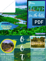 Ooty Trip Brochure