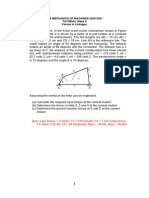 3B5 Tutorial Week 9 - Forces in Linkages