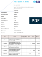 3 Months Account Statement