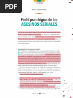 Perfiles Psicológicos Asesinos Seriales