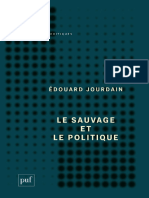 Édouard Jourdain-Le Sauvage Et Le Politique-Jericho