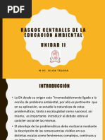 Rasgos Centrales de La Educación Ambiental