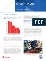 Opteon xp40 Comparison R 448A