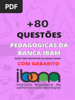 Apostila Questoes Ibam - Atualizada