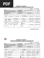 Pharmacy Time Table 2023-2024 1st Isse