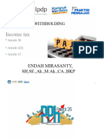 TTM 5 - Withholding Tax Article 4 (2) and 15