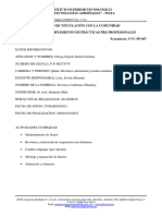 Informe de Cumplimiento de Prácticas Pre-Profesionales (Uvc-Pp-007)