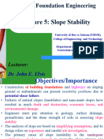 Lecture5 - Slope Stability