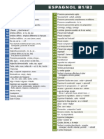 Memo Espagnol B1 B2Index