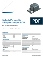 Lighting Lighting: Ballasts Encapsulés BSN Pour Lampes SON