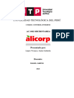 (AC-S02) Semana 02 - Tema 01 Microtarea - Importancia de Control Interno Basado en Riesgos en Las Organizaciones