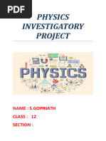 Physics Project (New)