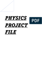 Physics Project File