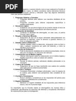 Establezca Los Elementos Técnicos Que Se Emplean en Un Buen Interrogatorio.