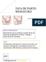 Amenaza de Parto Prematuro