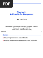 CA Chap3 Arithmetics