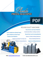 Round Duct Making Machines