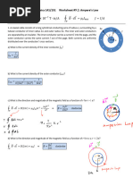 Worksheet#9.2 - Ampere's Law Solutions - 2