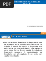 Administración de Capital de Trabajo Unitec