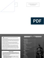 Batman Arkham Asylum PC Manual