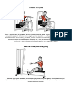 Treino de Posterior e Biceps