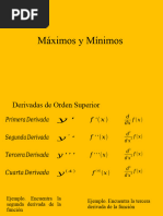 Maximos y Minimos