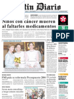 PrimeraPlana Listin Diario15-10-2003