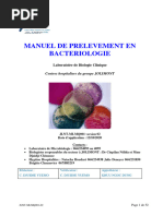 JLNT-MI-MQ001-Manuel de Prélèvement de Bactériologie