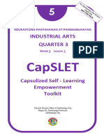 EPP 5 INDUSTRIAL ARTS Week 2