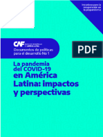 La Pandemia Del COVID-19 en América Latina - Impactos y Perspectivas