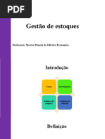 Gesto de Estoques