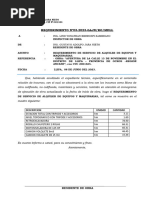 Requerimiento #03-2023 - Requerimiento de Alquiler de Equipos y Maquinarias