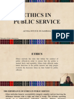 Ethics in Public Service