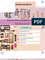 Materi Tata Cara Notifikasi Kosmetika - Bimtek UMKM Start Up 4agt 22